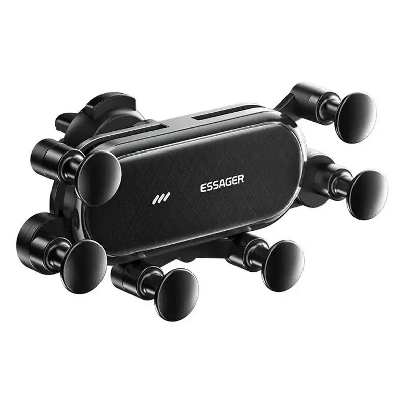 Автодержатель гравитационный для телефона Essager EZJZL-WC01 Черный (2622998010)