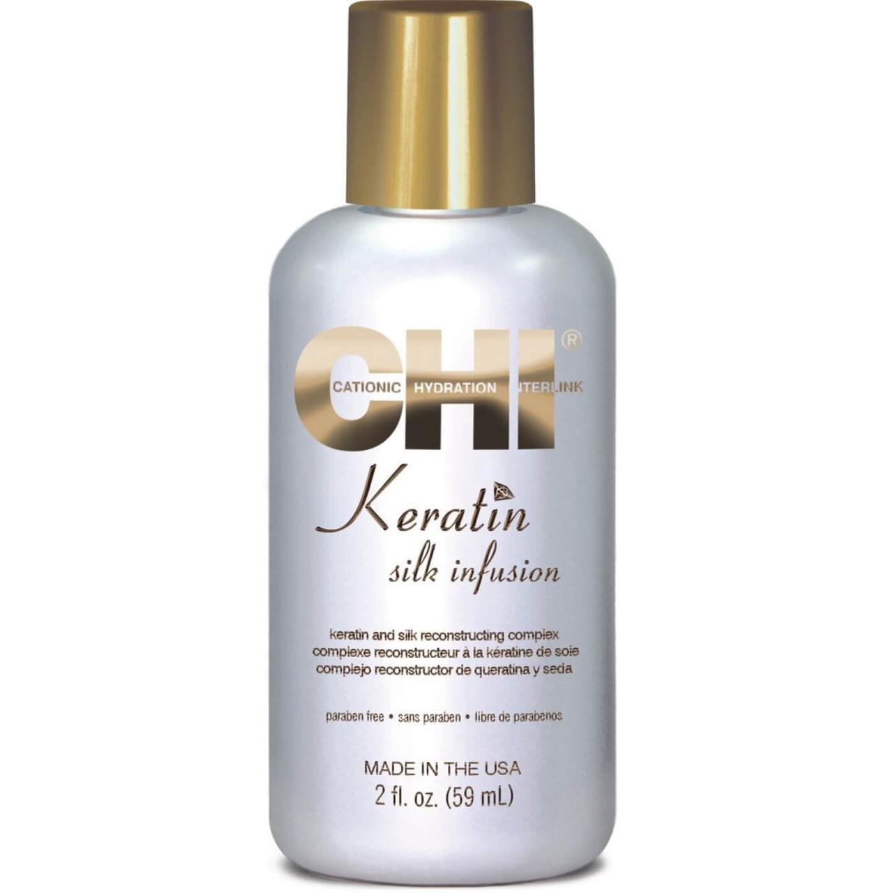 Рідкий шовк для волосся CHI Keratin Silk Infusion 59 мл