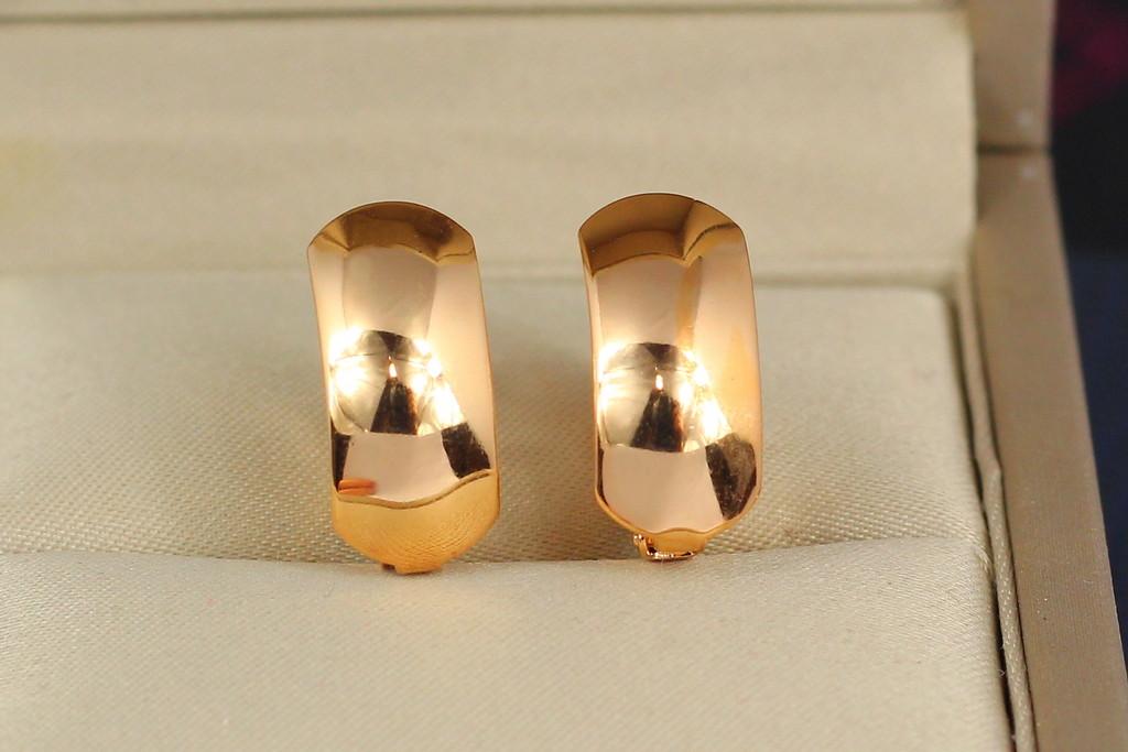 Серьги Xuping Jewelry Итальянка 1,8 см Золотистый (1597368596)