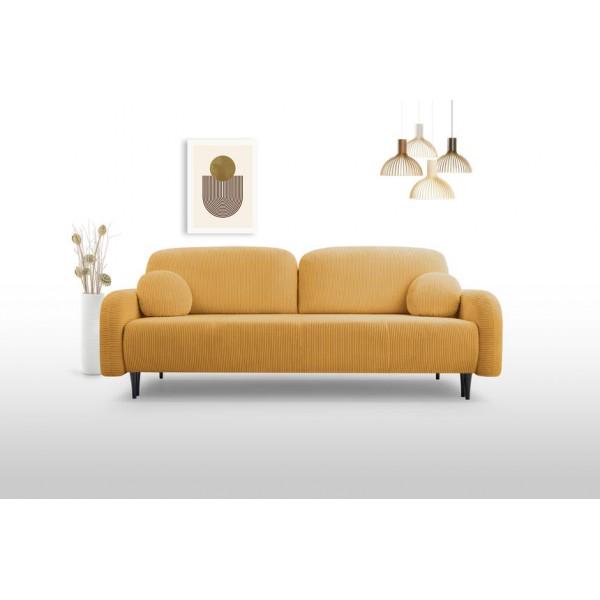 Диван раскладной Perfect Home Cloud натуральное дерево ДСП/ткань Elma 15 Оранжевый (49500) - фото 6 Диван раскладной Perfect Home Cloud натуральное дерево ДСП/ткань Elma 15 Оранжевый (49500) - фото 6