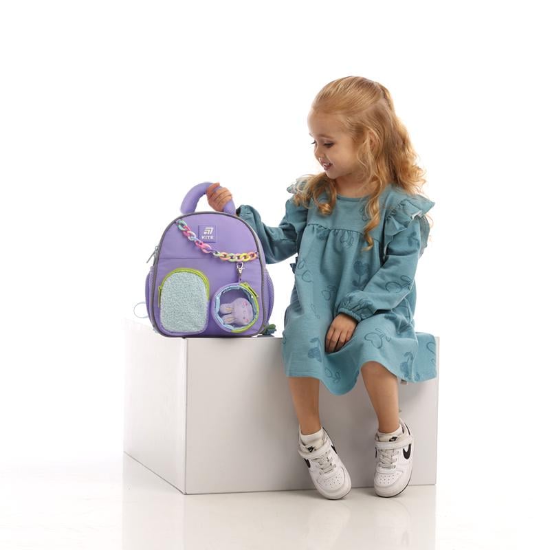 Рюкзак дитячий KITE Kids Purple Bunny (K25-2737XXS-1) - фото 17 Рюкзак дитячий KITE Kids Purple Bunny (K25-2737XXS-1) - фото 17