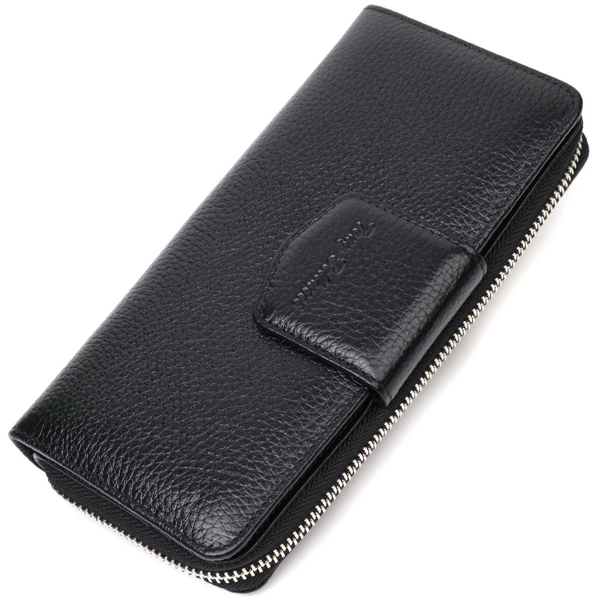Кошелек кожаный женский Tony Bellucci Wallet 21955 Черный (56156)