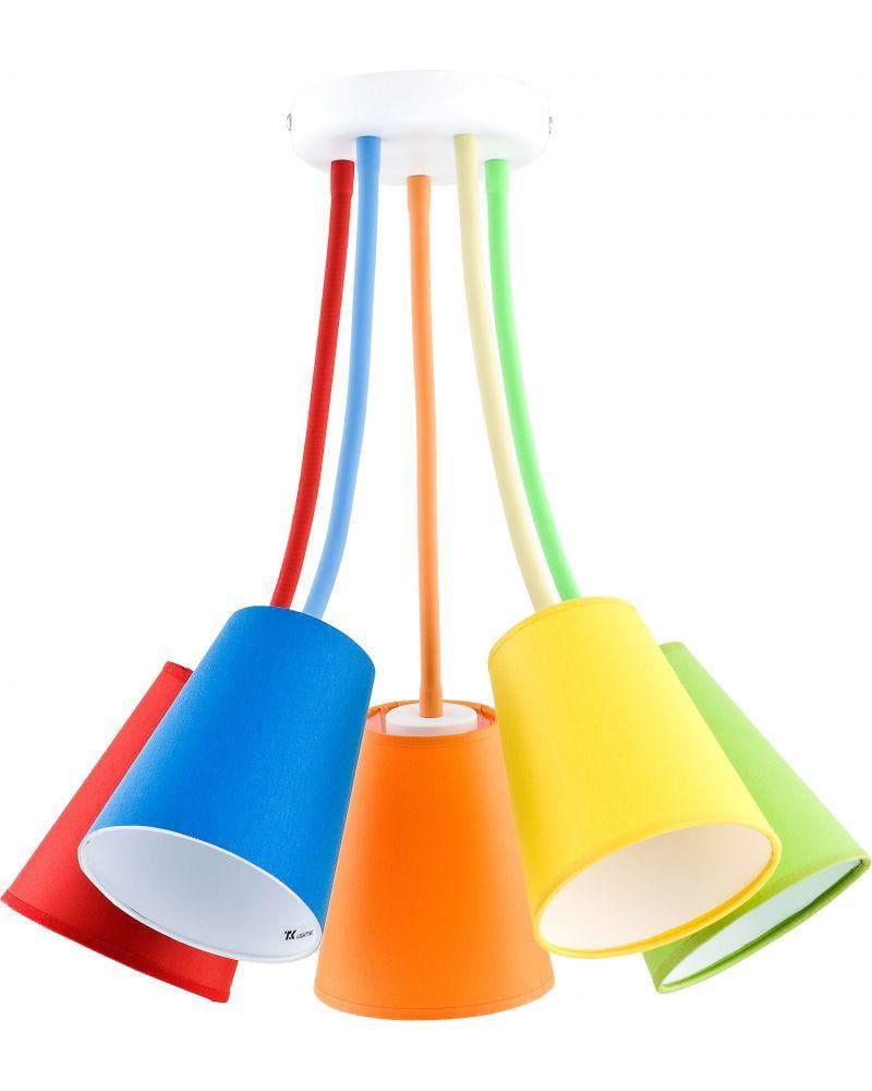 Люстра припотолочная Tk-lighting Wire Colour (2107)