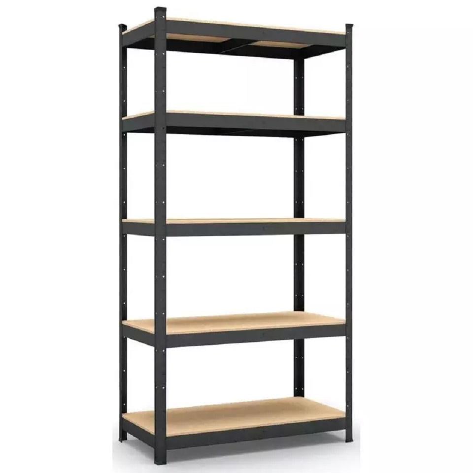 Стеллаж Бюджет КД 2000х1000х450 Меткас 150 кг/полку на 5 полок/ДСП/ крашеный/металлический