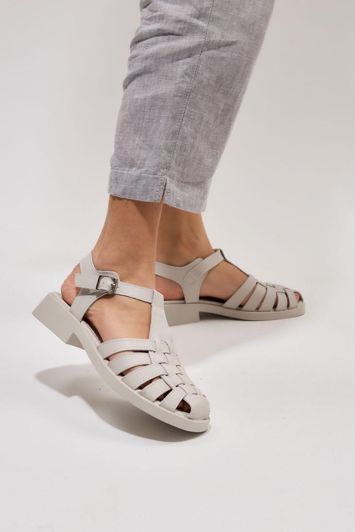 Сандалии женские ALLSY на платформе р. 39 Бежевый (195351) - фото 2