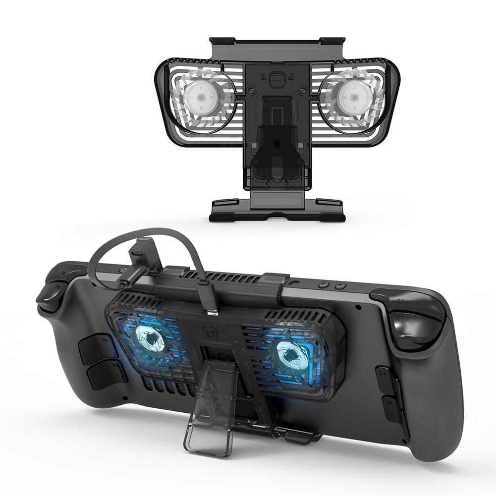 Подставка с подсветкой JYS для Steam Deck/Nintendo Switch/OLED охлаждающая - фото 4 Подставка с подсветкой JYS для Steam Deck/Nintendo Switch/OLED охлаждающая - фото 4