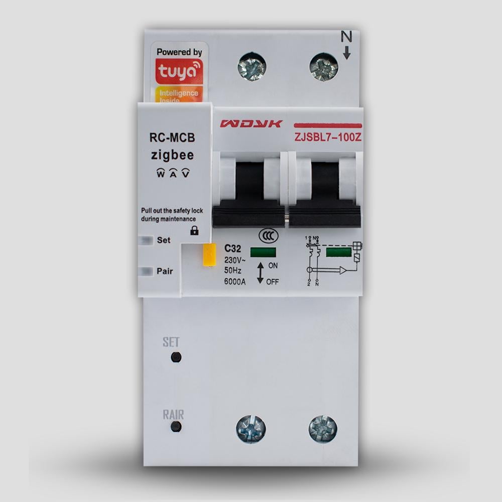 Автомат ZigBee с энергомониторингом WDYK однофазный 25А (WH00264)