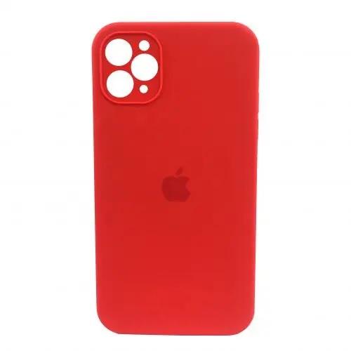 Силіконовый Чохол Накладка Закрита Камера Silicone Case Full Camera Для iPhone 12 Pro Red