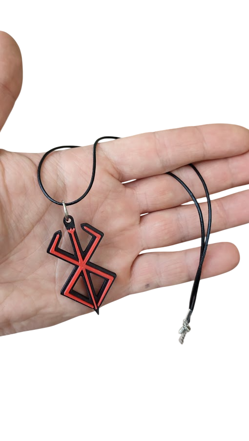 Кулон Berserk с кожаной цепочкой (621-01) Кулон Berserk с кожаной цепочкой (621-01)