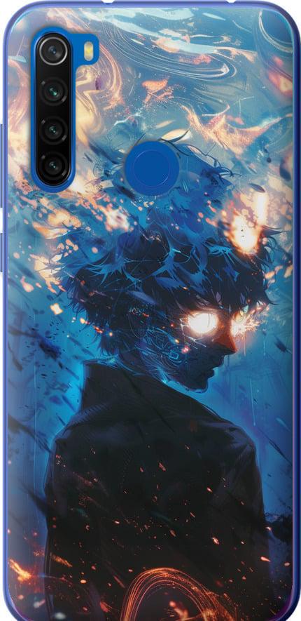 Чехол на Xiaomi Redmi Note 8T Сатору Годжо (6129u-1818-42517)