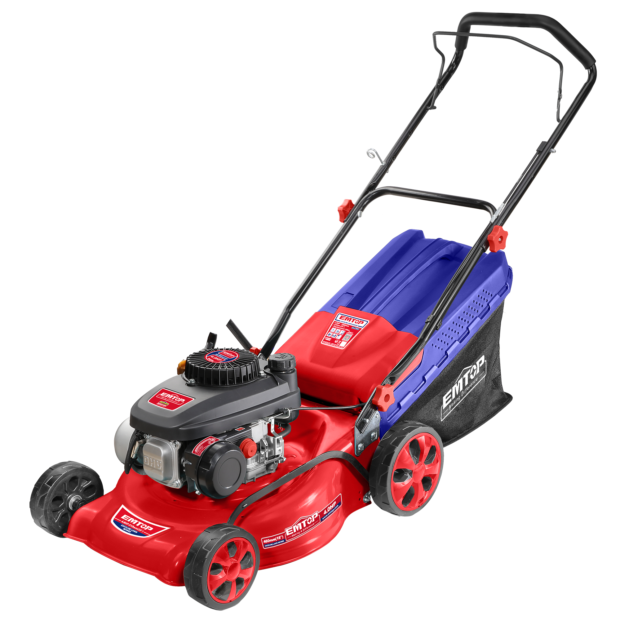 Газонокосилка бензиновая EMTOP EGLMM181410