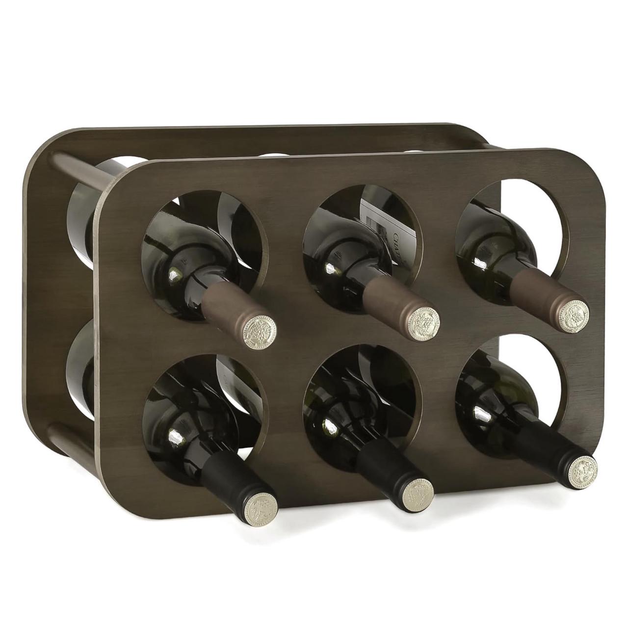 Полка для вина настольная Рафорд Мокко (Впс-008810)