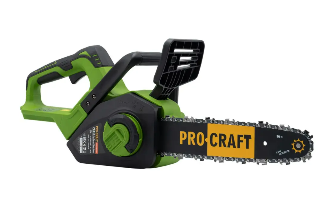Електропила акумуляторна ProCraft PKA38 без акумулятора та зарядного Електропила акумуляторна ProCraft PKA38 без акумулятора та зарядного