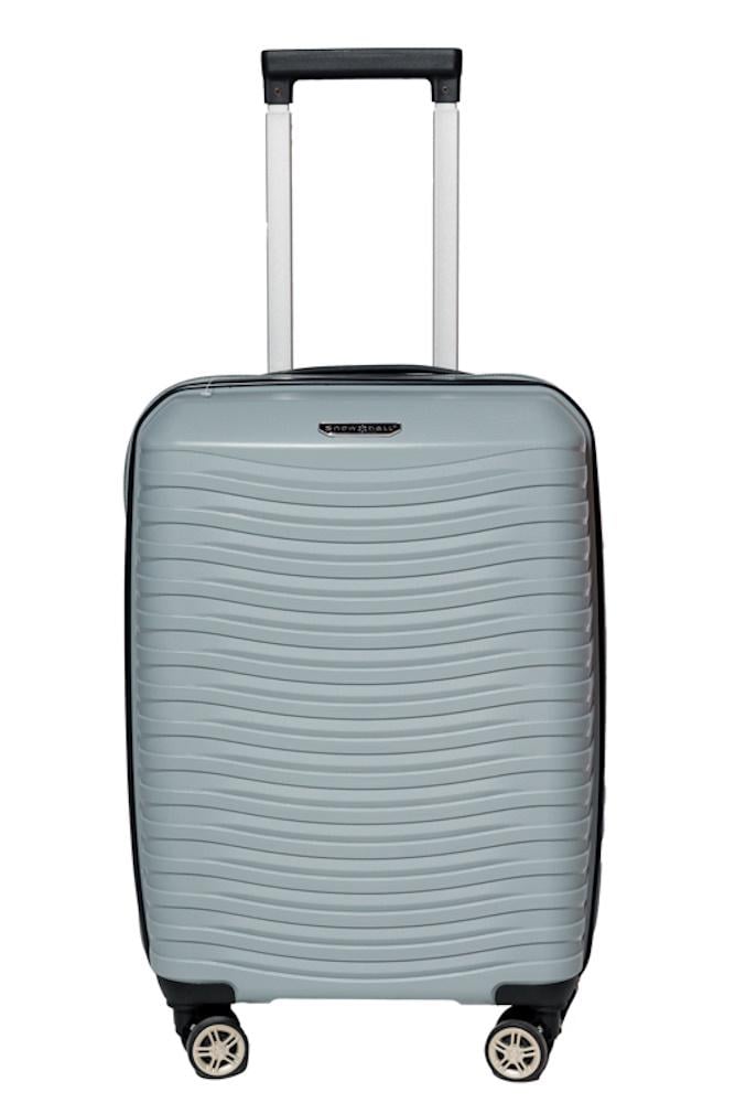 Чемодан Snowball 43803 S Серебряный (31706220)