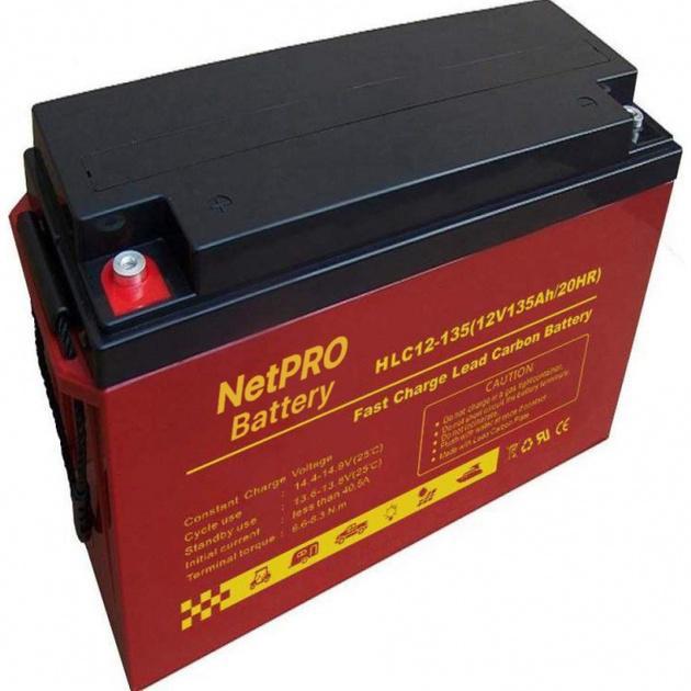Аккумулятор гелиевый NetPRO HLC 12-135 12V/135Ah (2484430457) Аккумулятор гелиевый NetPRO HLC 12-135 12V/135Ah (2484430457)
