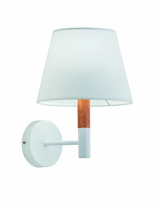 Бра с абажуром Viokef VILLY 4167900 Е27х1 10 Вт White (28598910)