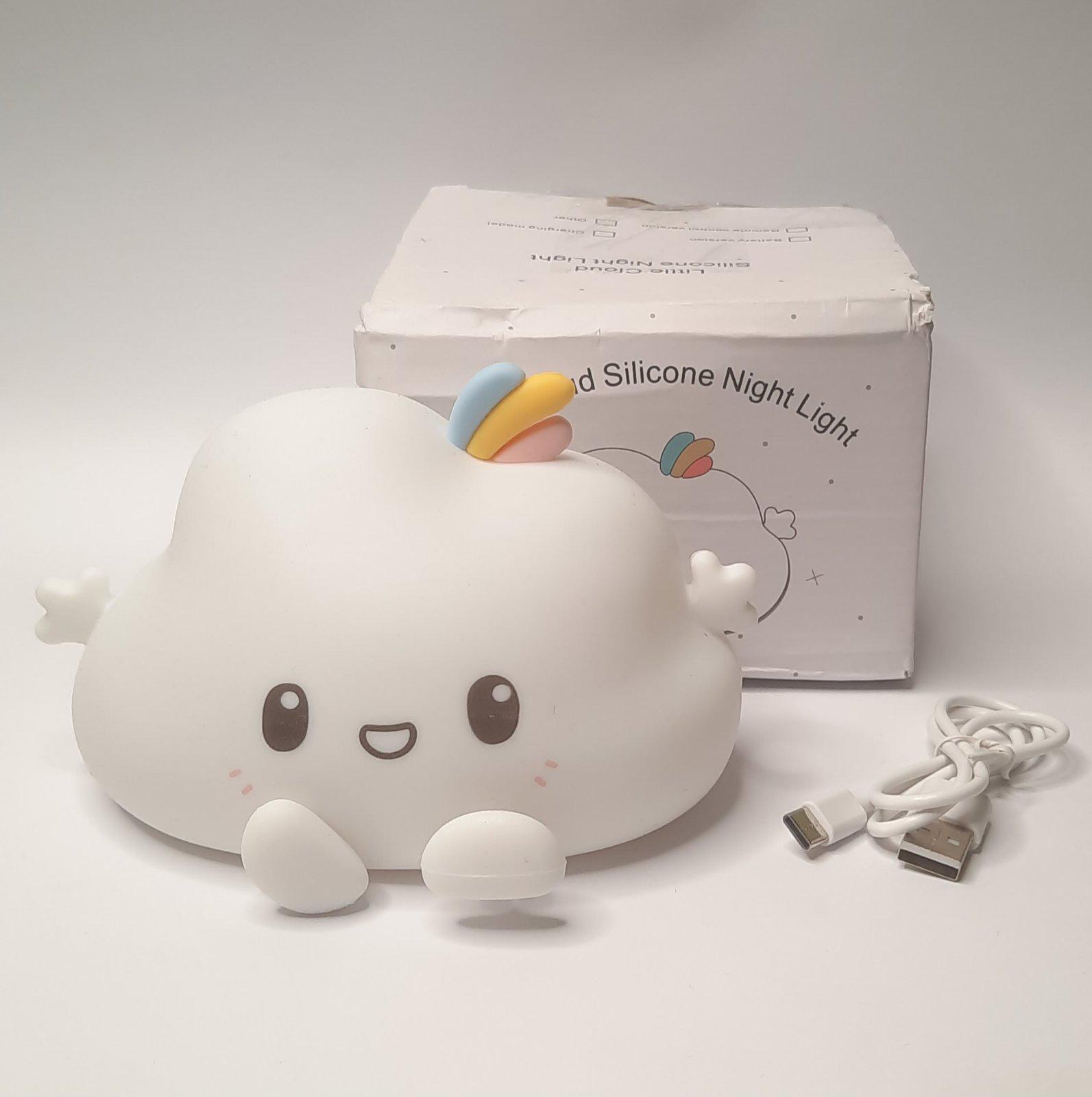 Нічник LED у формі хмари USB (XR-2370-1) - фото 2 Нічник LED у формі хмари USB (XR-2370-1) - фото 2