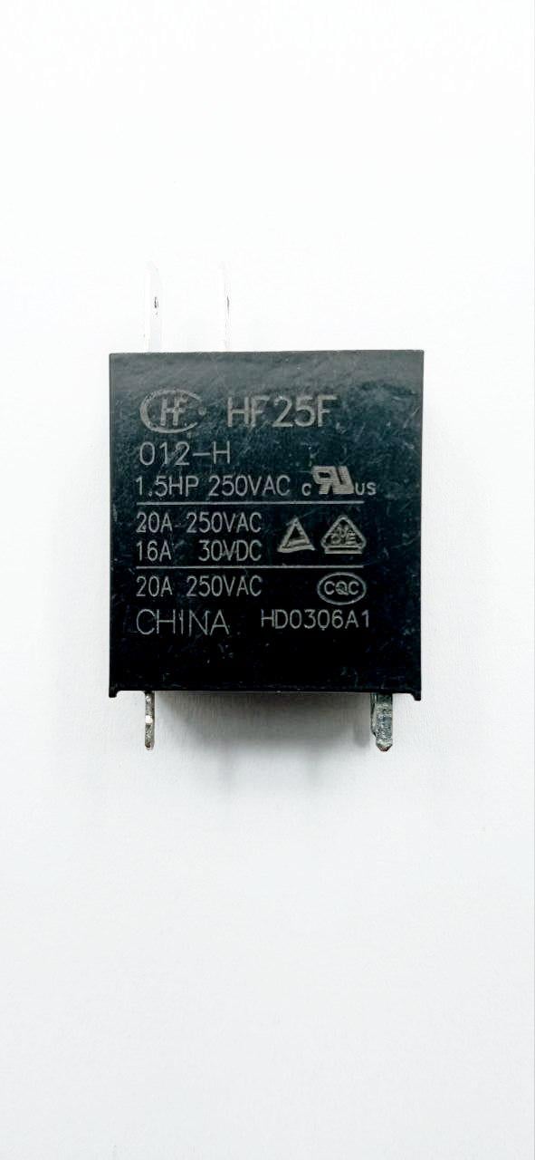 Реле HF25F-012-H DC12V 250VAC 20A 22,5x12x25 мм (33619) Реле HF25F-012-H DC12V 250VAC 20A 22,5x12x25 мм (33619)