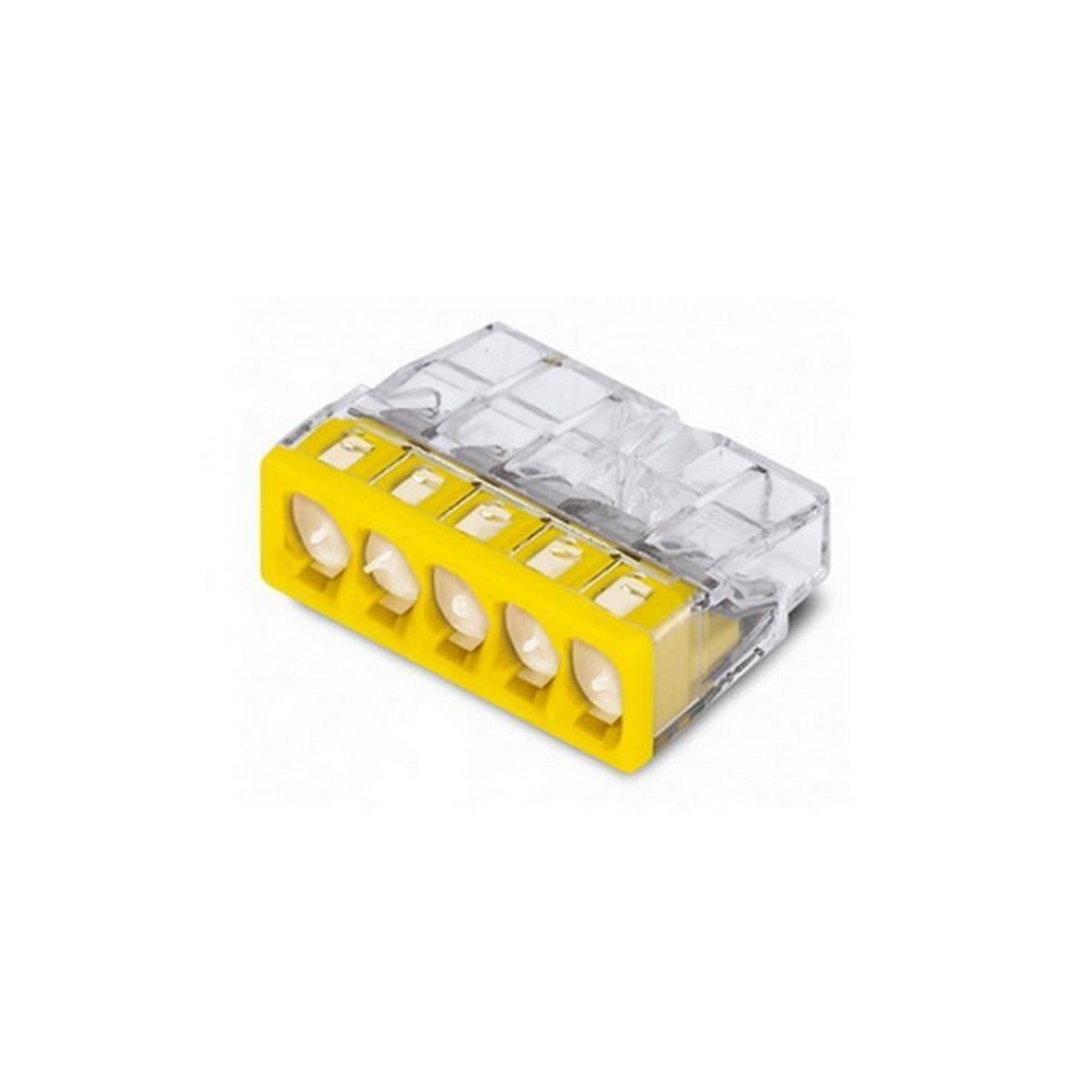 Клема швидкого монтажу WAGO 2273-245 з пастою 5х2,5 мм2 (28680576)