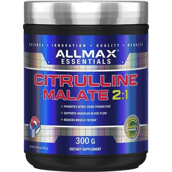 Цитрулін для спорту AllMax Nutrition Citrulline Malate 300 г 150 порцій Unflavored