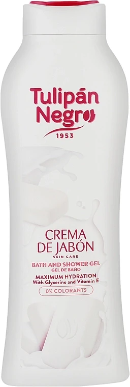 Гель для душа Tulipan Negro Cream Soap Shower Gel Кремовое мыло 650 мл (32123998)