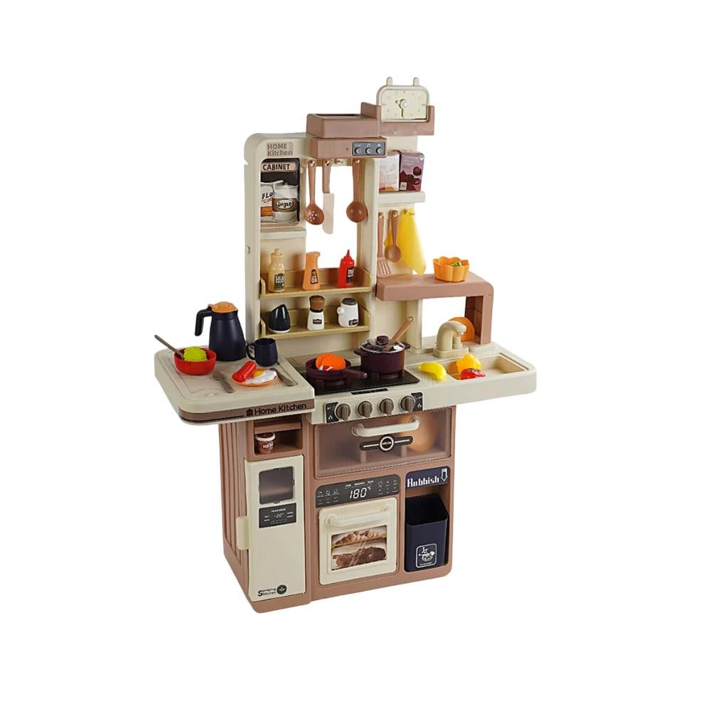 Кухня детская TK Union Group Мини-Шеф 75 элементов/мелодии/подсветка Brown (159741)