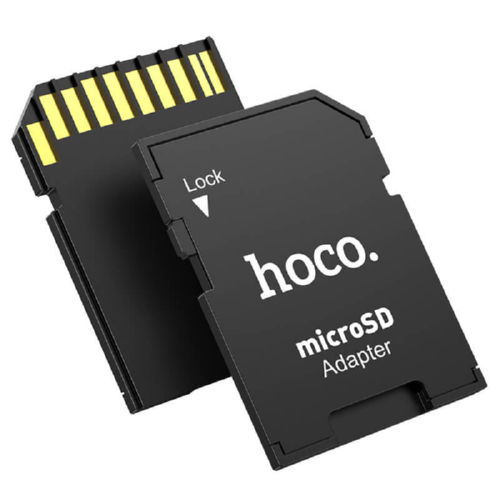 Переходник Hoco TF to SD card HB22 Black - фото 5