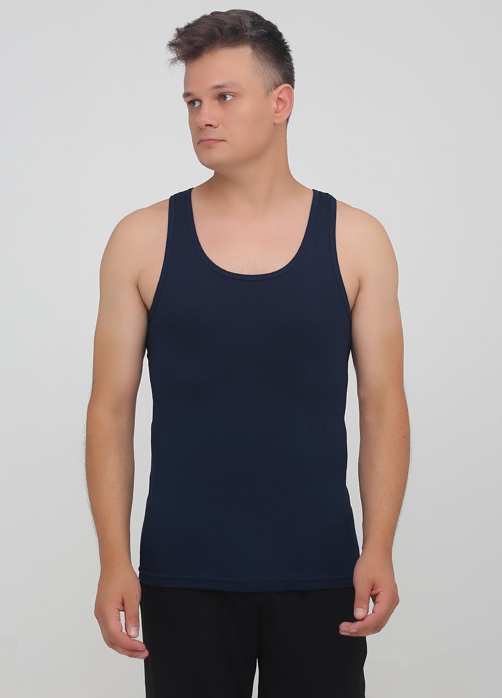 Майка мужская Наталюкс M Темно-синий (2111039402421)