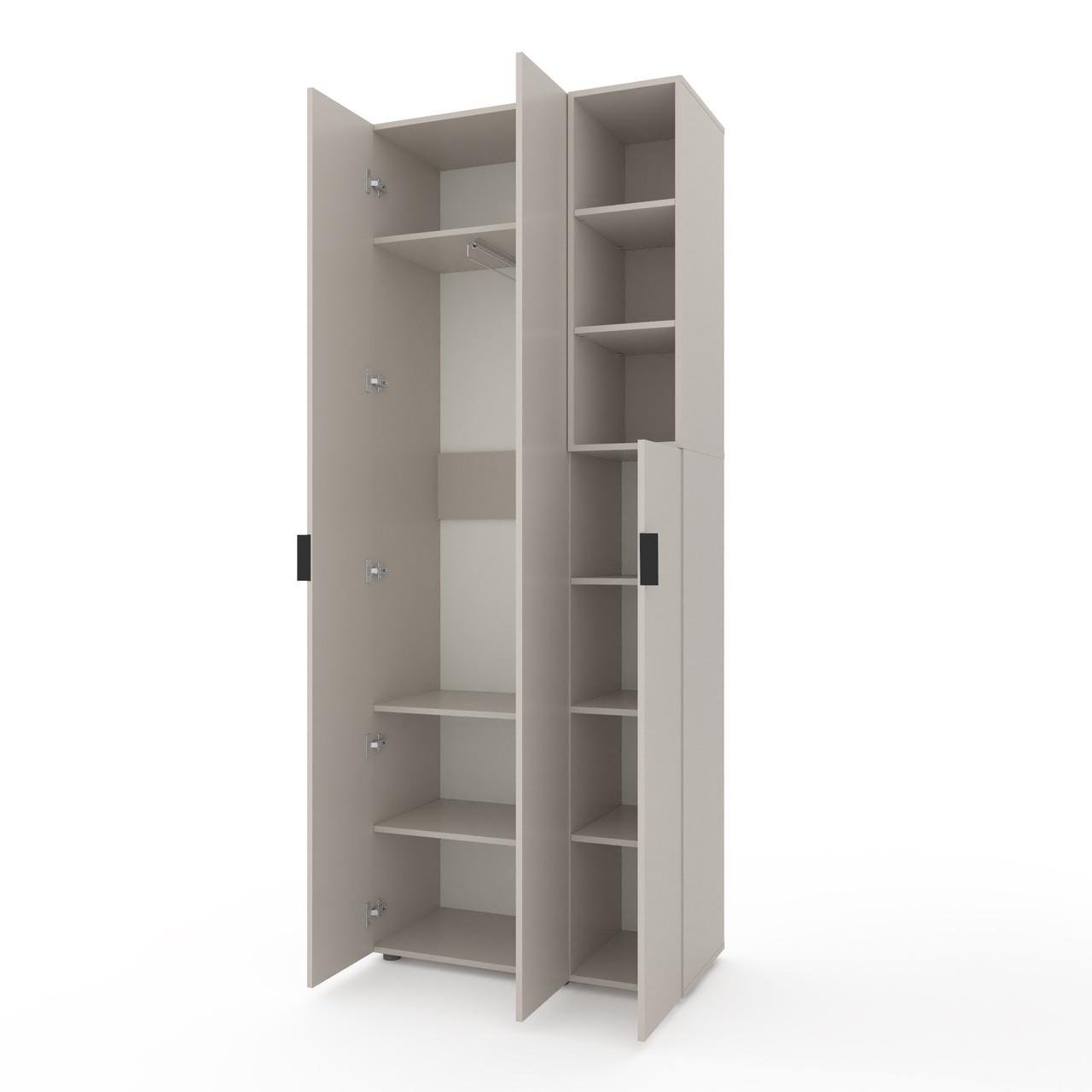 Шафа Metkas Home A003R ЛДСП 900x420x2300 мм Кашемір