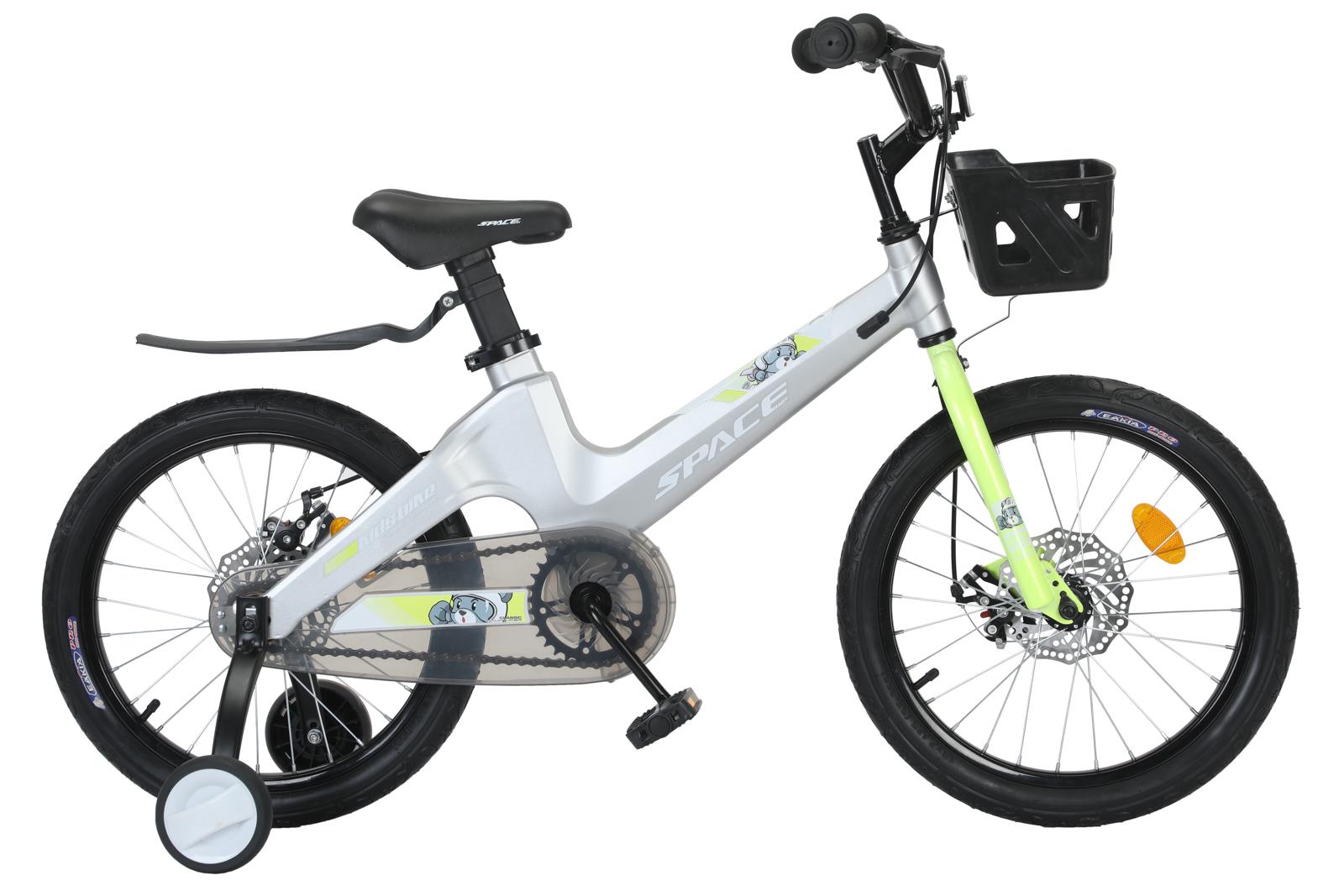 Велосипед MG SPACE KID MOON DD 10" 18" 2025 Серый