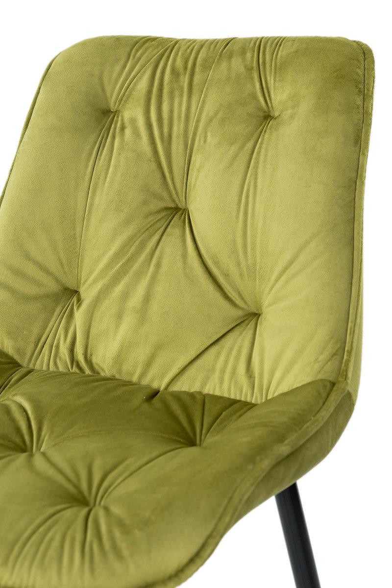 Стілець кухонний Мікс Меблі Прадо Білий/Велюр/Олива - фото 9 Стілець кухонний Мікс Меблі Прадо Білий/Велюр/Олива - фото 9