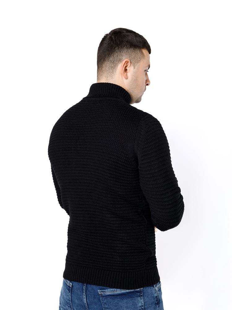 Гольф с длинным рукавом р. 46 Черный (SKT000941023) - фото 3 Гольф с длинным рукавом р. 46 Черный (SKT000941023) - фото 3