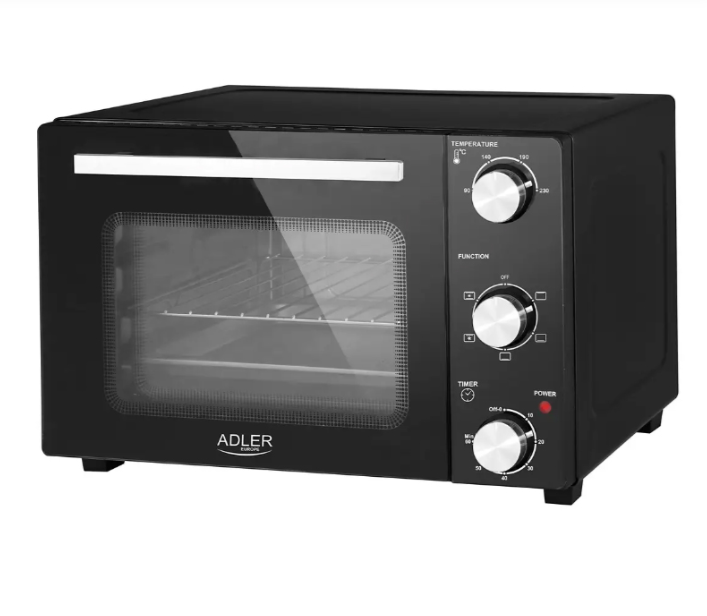 Духовка электрическая настольная Adler AD 6024 22 л Черный (29876983)