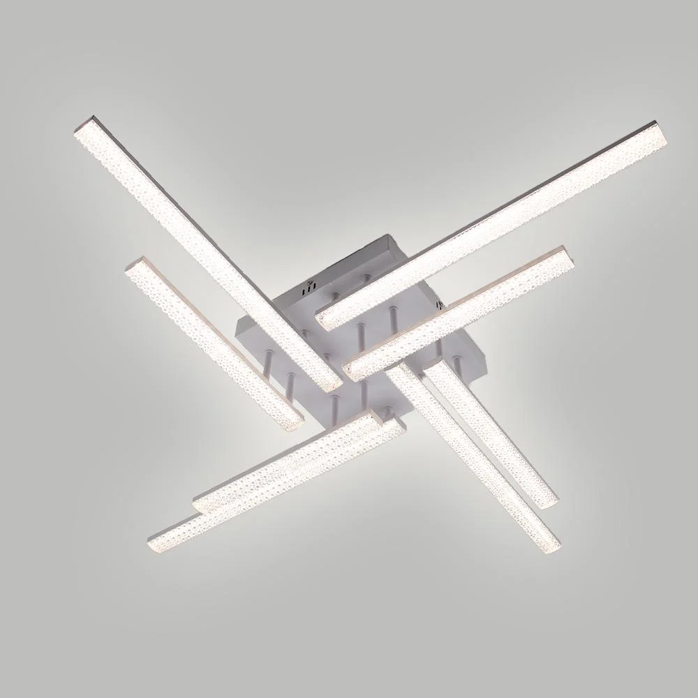 Люстра ESLLSE LINE 8L з пультом 76 Вт 955x955x125 мм (10551) - фото 1