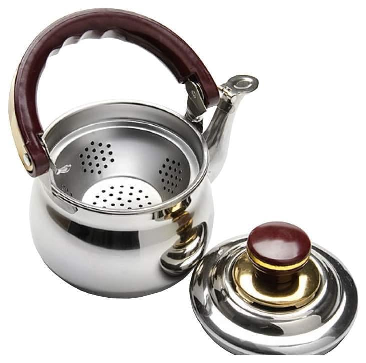 Чайник заварник из нержавеющей стали 1 литр - фото 4 Чайник заварник из нержавеющей стали 1 литр - фото 4