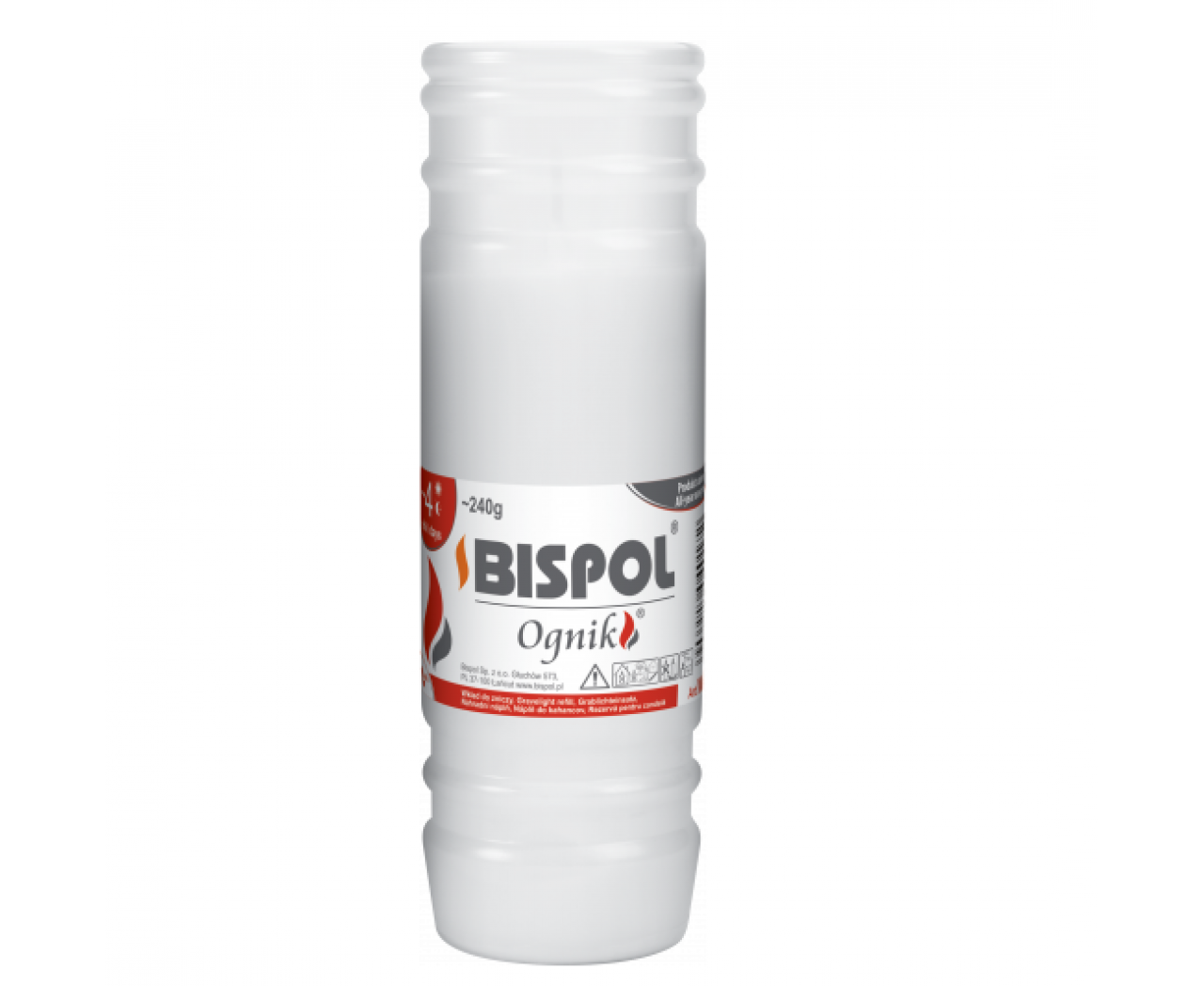 Свеча парафиновая Bispol 4 дня 3 шт. (100-415)