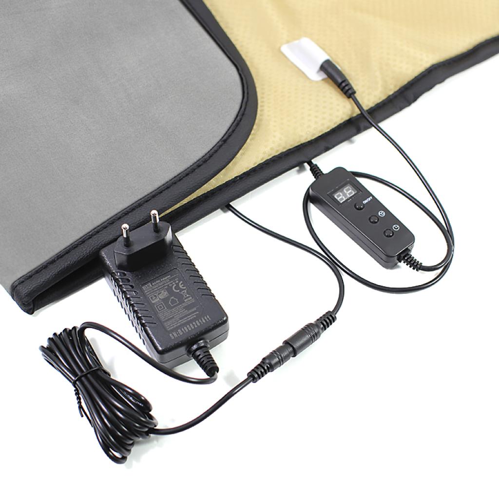 Накидка на кресло Anyuekang 0806 с подогревом Grey (1489801) - фото 4 Накидка на кресло Anyuekang 0806 с подогревом Grey (1489801) - фото 4