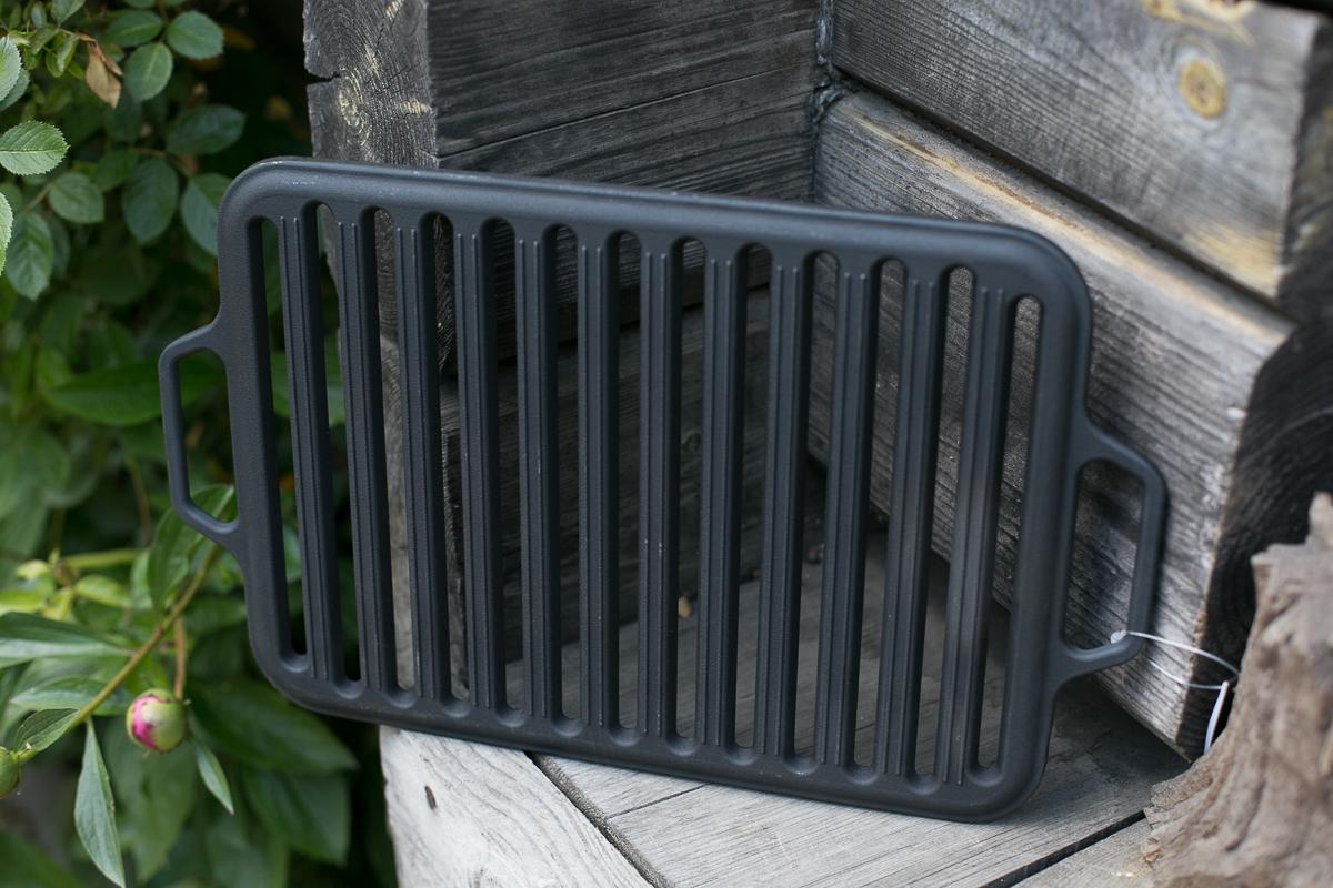 Чугунная решетка для гриля Ситон литая прямоугольная 36х26х1,1 см - фото 2 Чугунная решетка для гриля Ситон литая прямоугольная 36х26х1,1 см - фото 2