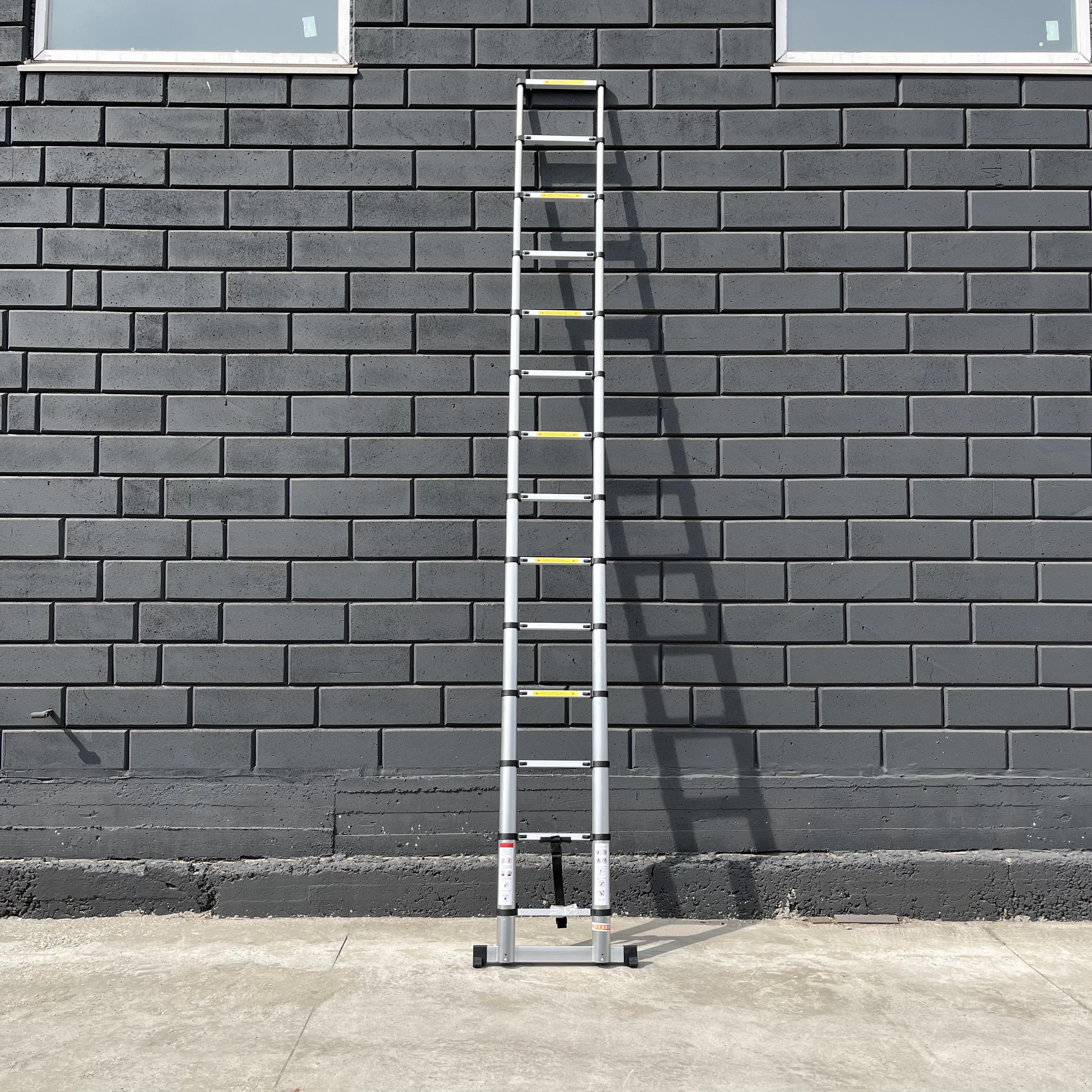 Лестница телескопическая 15 ступеней до 5 м рабочей высоты - фото 3 Лестница телескопическая 15 ступеней до 5 м рабочей высоты - фото 3