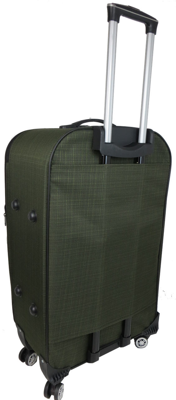 Чемодан большой текстильный Gedox GD Polo на колесах 100 л Хаки - фото 4 Чемодан большой текстильный Gedox GD Polo на колесах 100 л Хаки - фото 4