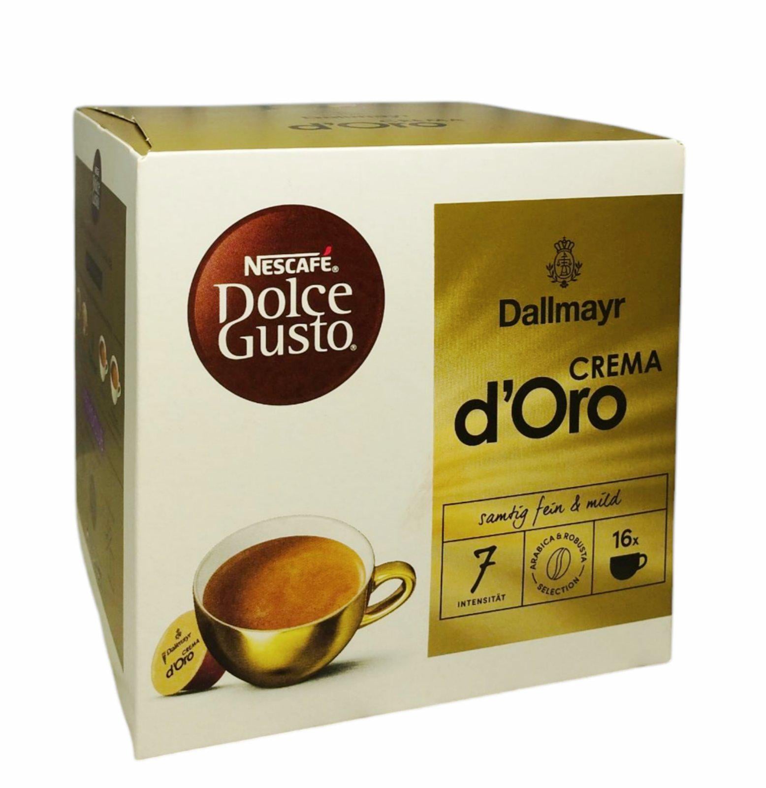 Кофе Nescafe Dolce Gusto Dall Crema D'ORO 16 капсул (60262)