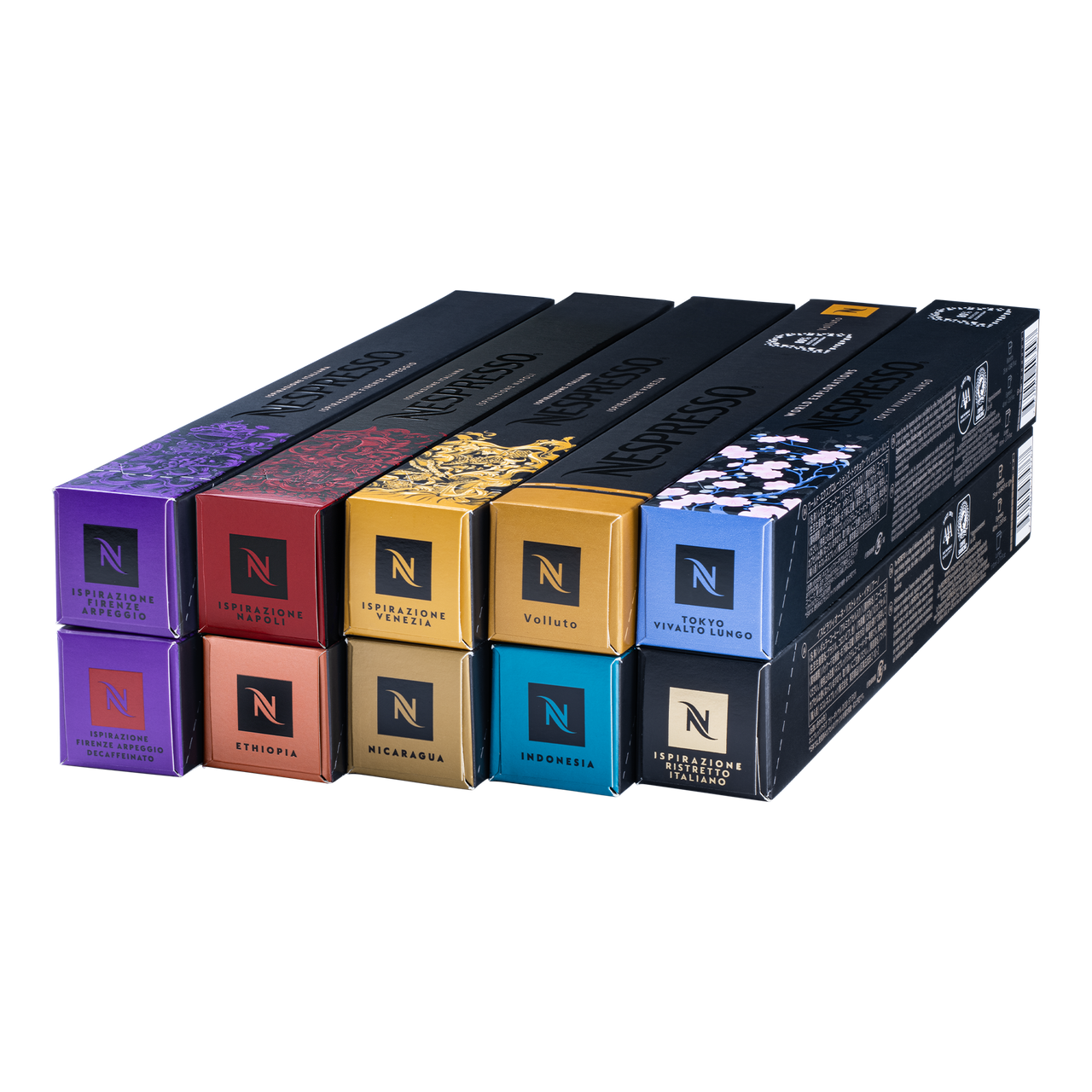 Набор кофе в капсулах Nespresso DISCOVERY Set 100 капсул Набор кофе в капсулах Nespresso DISCOVERY Set 100 капсул