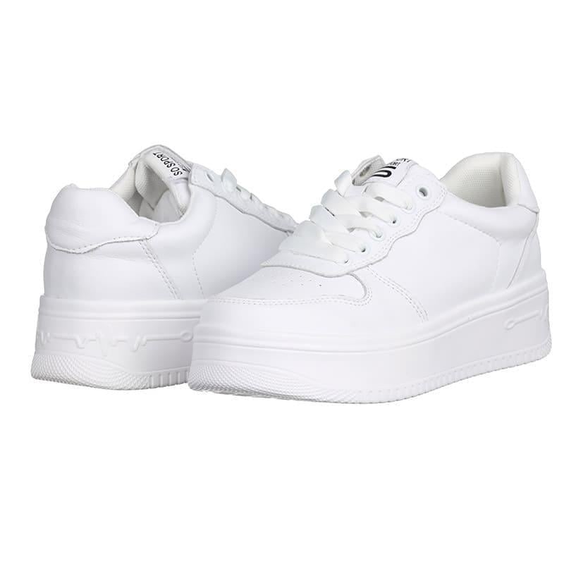 Кроссовки женские It ts F87-1 кожаные р. 38 Белый (90104)