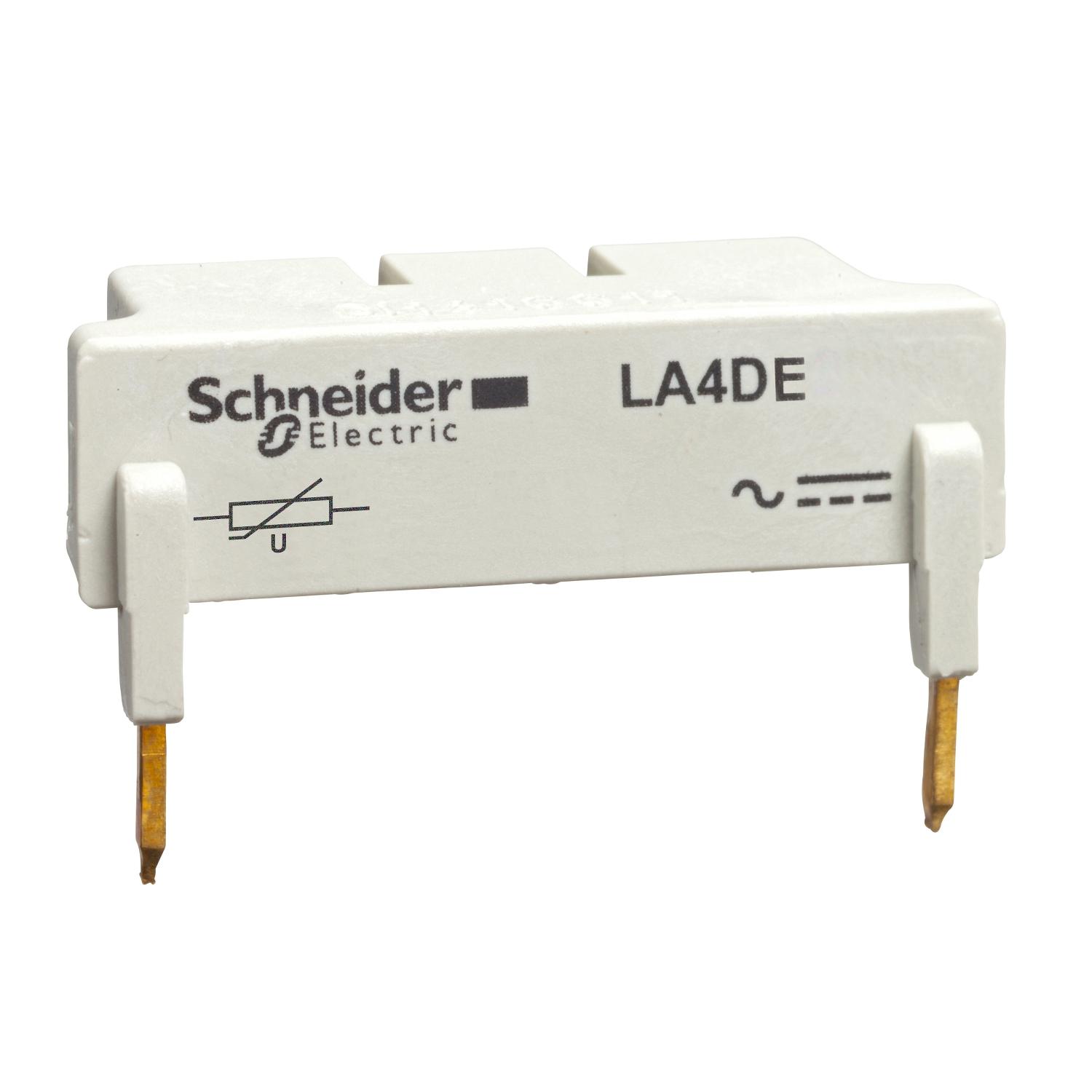 Варистор Schneider Electric TeSys 110-250 В AC для 3P LC1D80...D115 (LA4DE2U) Варистор Schneider Electric TeSys 110-250 В AC для 3P LC1D80...D115 (LA4DE2U)