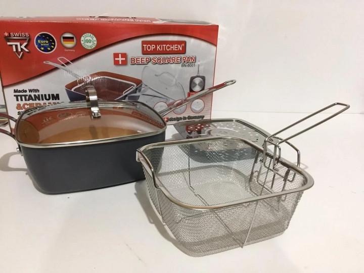 Сковорідка-фритюрниця пароварка TOP Kitchen BN-8001