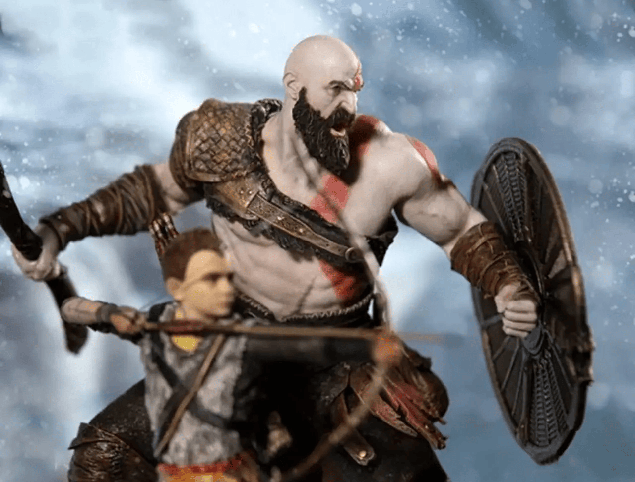 Фигурка для геймеров God of War Kratos and Atreus 20 см (FC GW KA 20) - фото 4