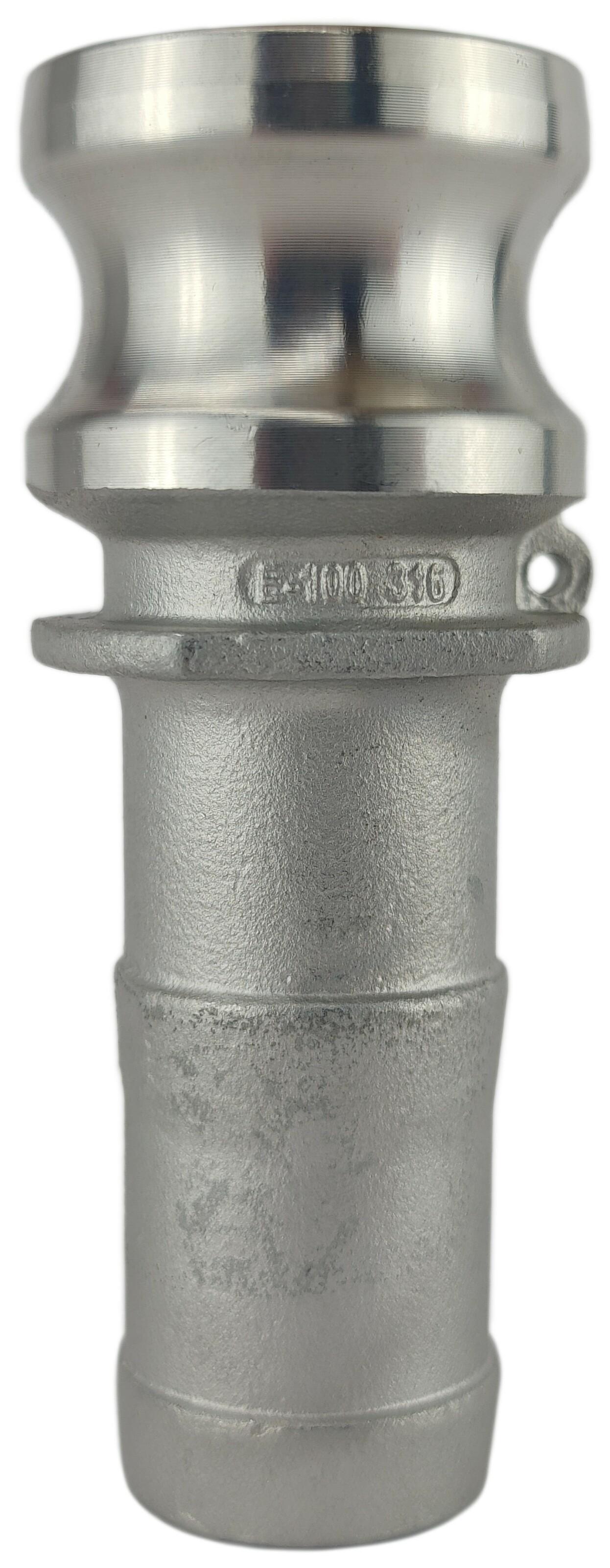 Ниппель camlock тип E под рукав 25 мм нержавеющая сталь E-100 1" (50242016)
