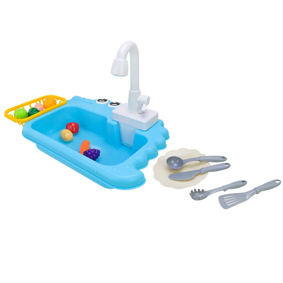 Детский игровой набор Маленькая хозяйка Мойка Голубой (260211)