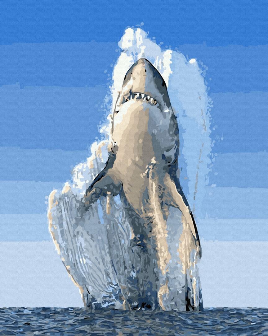 Картина по номерам Brushme Челюсти 40x50 см (GX3846)
