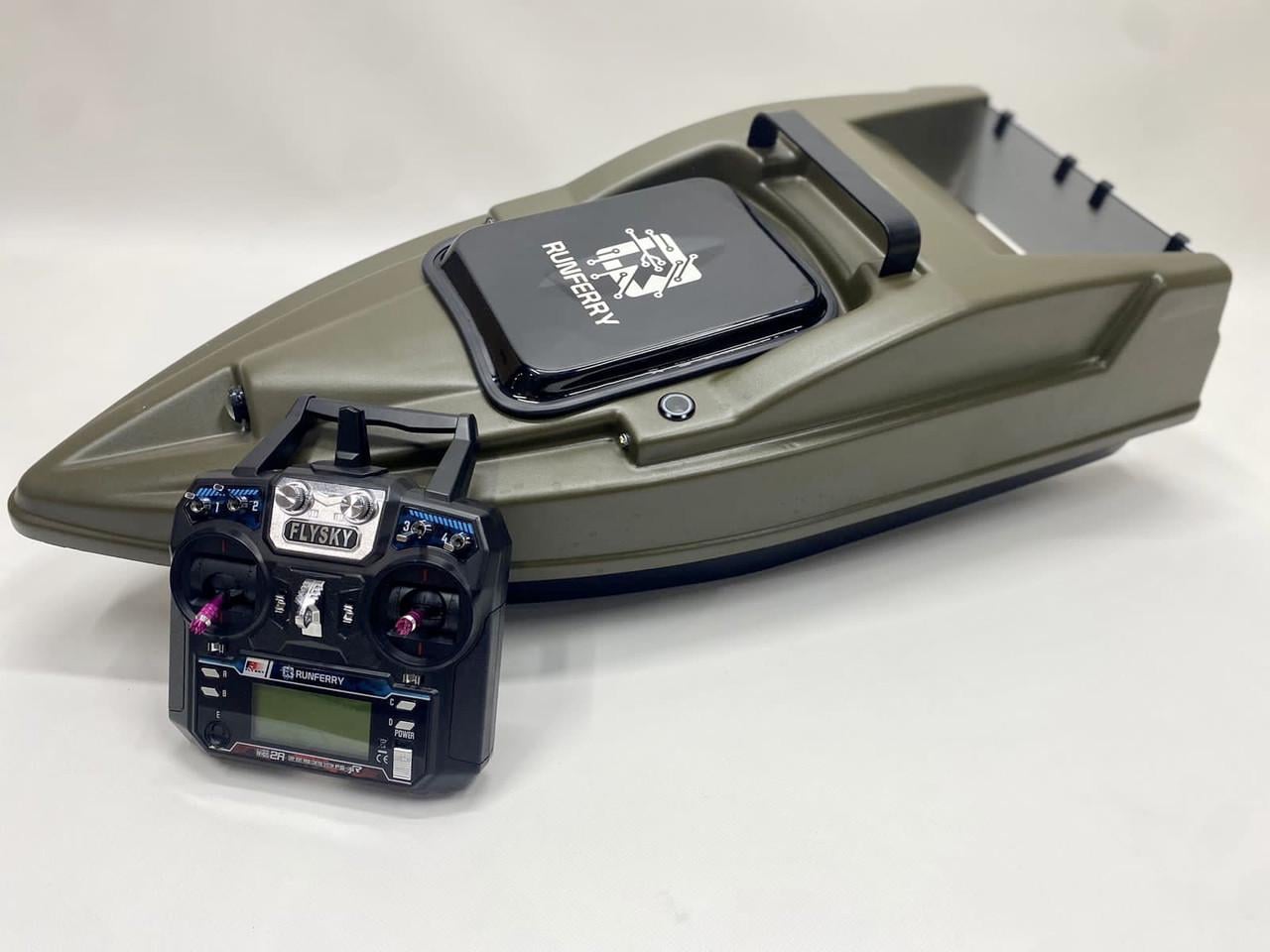 Короповий кораблик Runferry SOLO V2 GPS автопілот Khaki